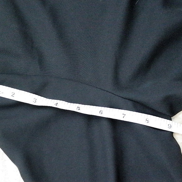 DKNY | Long-Sleeve Sheer Black Blouse - Picture 8 of 8